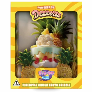 PINEAPPLE GINGER FROYO DRIZZLE