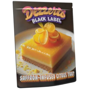 SAFFRON INFUSED CITRUS TART